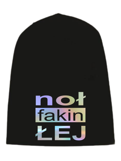 Czapka Noł fakin łej. 2