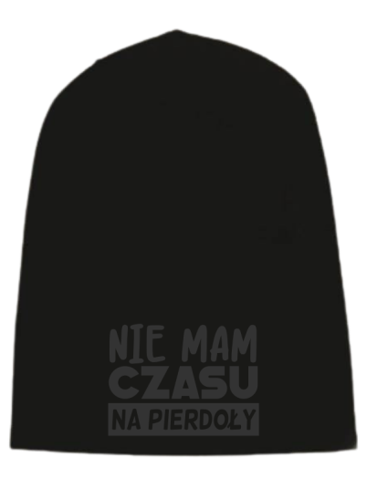 Czapka Nie mam czasu na... 2